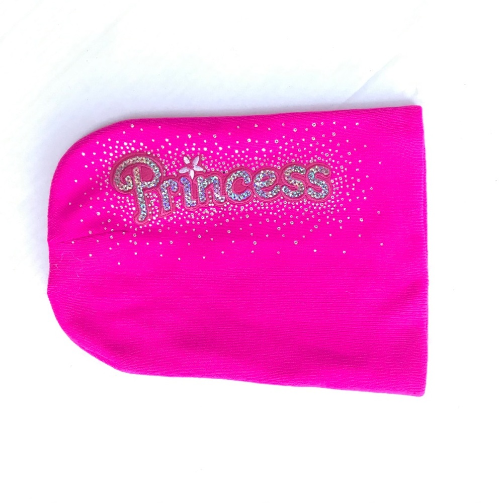 PRINCESS Sparkly Hot Pink Childs Cap